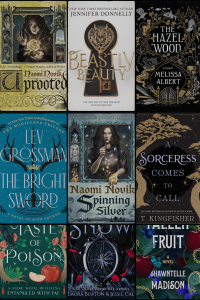 adult fairytale retellings book list image
